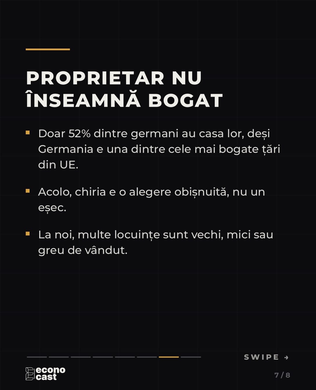 Proprietar nu înseamnă bogat: doar 52% dintre germani au casa lor; acolo, chiria e o alegere obișnuită, nu un eșec.